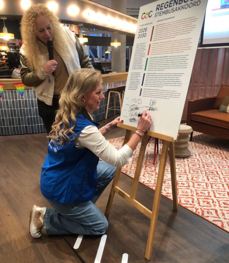 Lokale Vernieuwing/VSP tekent regenboog stembus akkoord