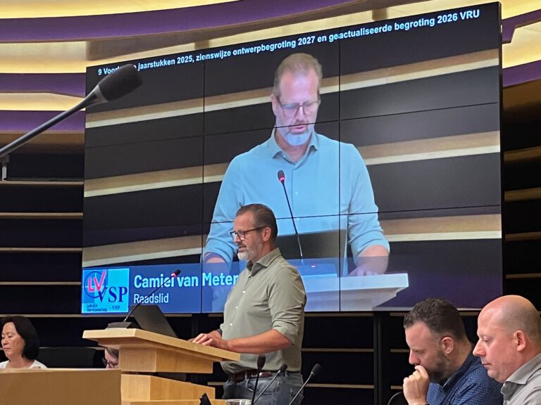 Maidenspeech Camiel van Meteren direct bekroond met aangenomen amendement